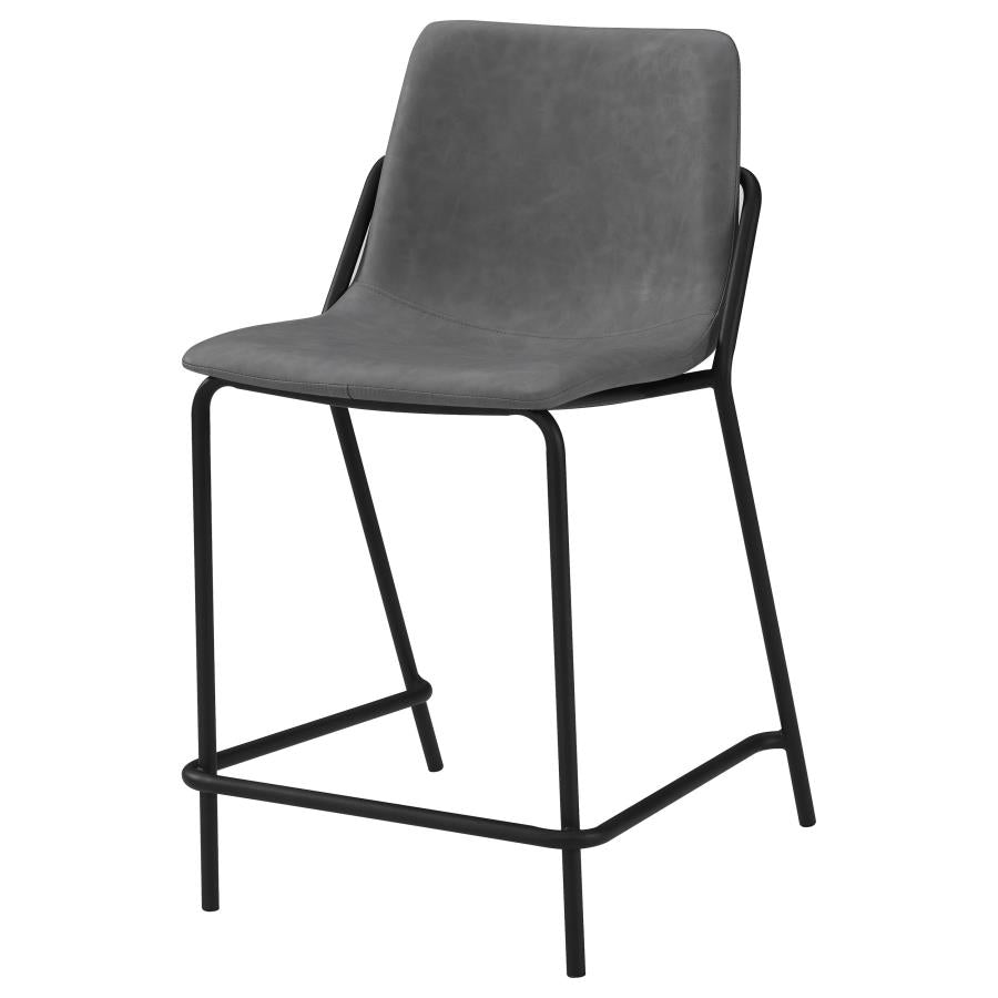 Earnest Grey Counter Stool - MyWaynesHome #