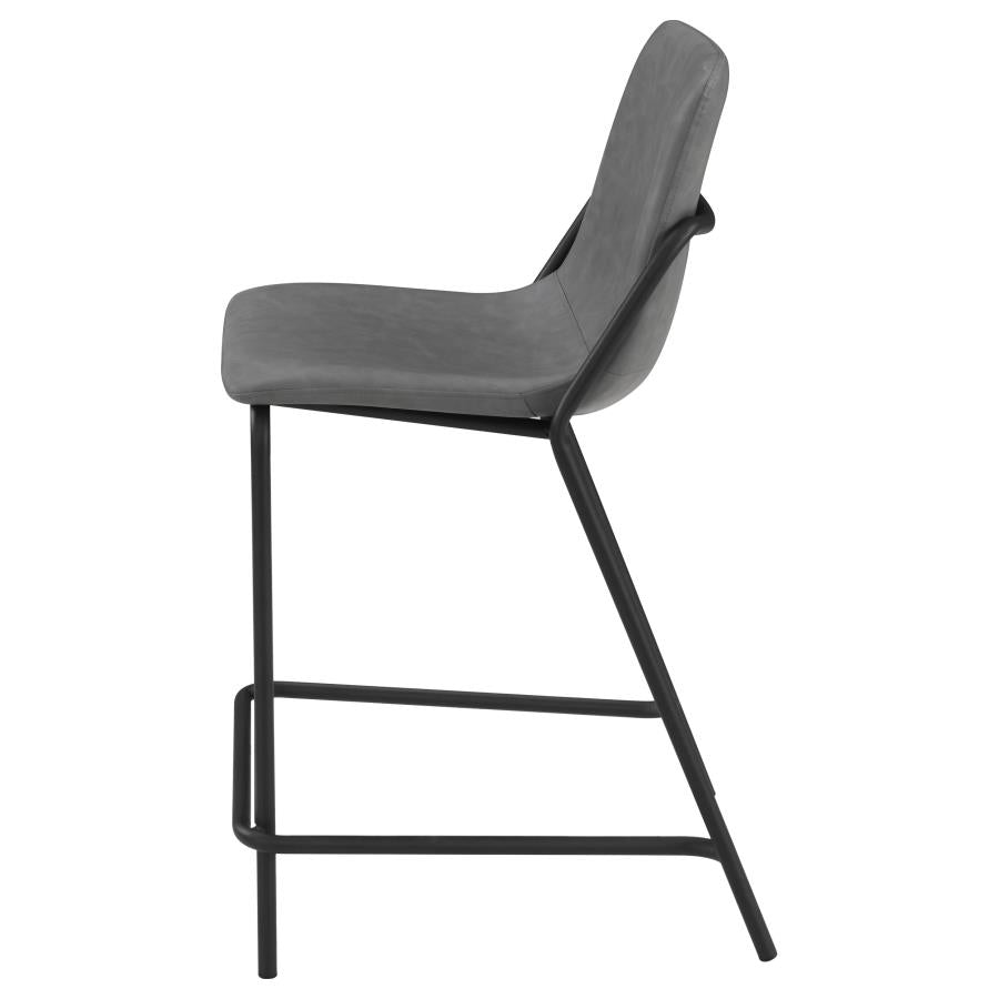 Earnest Grey Counter Stool - MyWaynesHome #