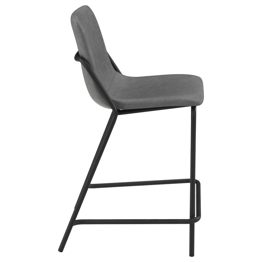 Earnest Grey Counter Stool - MyWaynesHome #