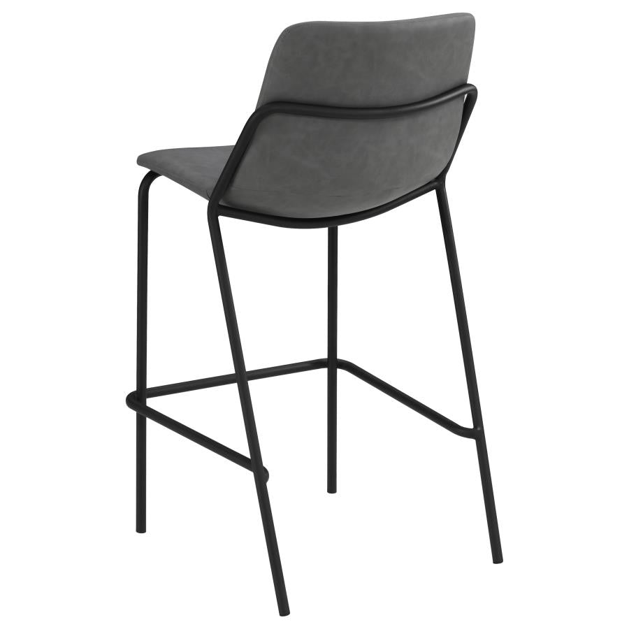 Earnest Grey Bar Stool - MyWaynesHome #