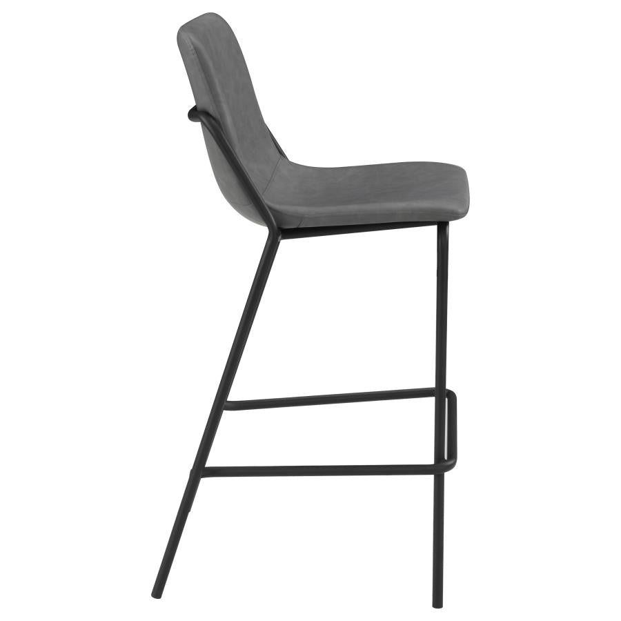 Earnest Grey Bar Stool - MyWaynesHome #