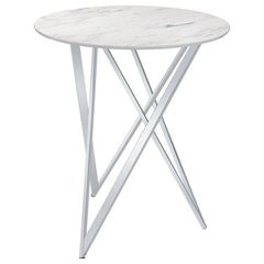 Bexter White Bar Table - MyWaynesHome #