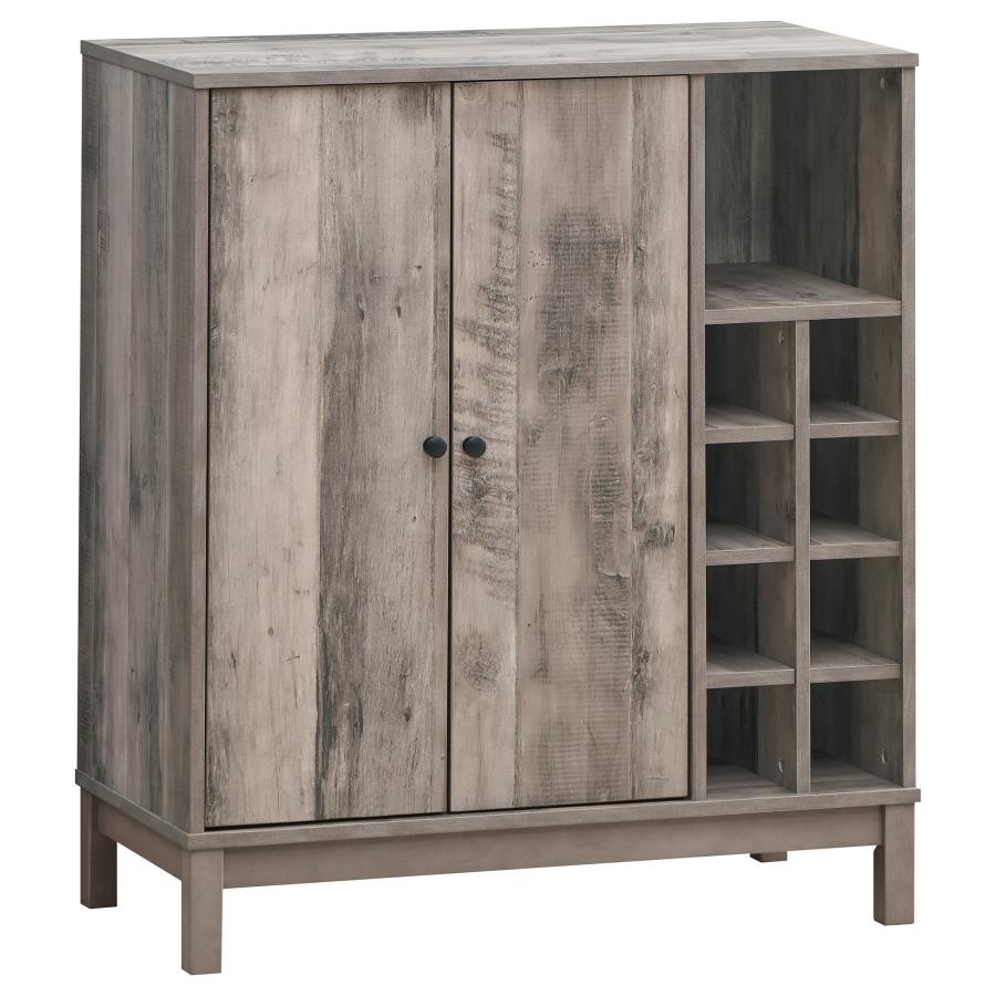 Cheyenne Grey Bar Cabinet - MyWaynesHome #