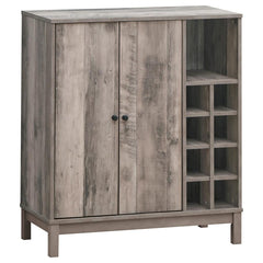 Cheyenne Grey Bar Cabinet - MyWaynesHome #