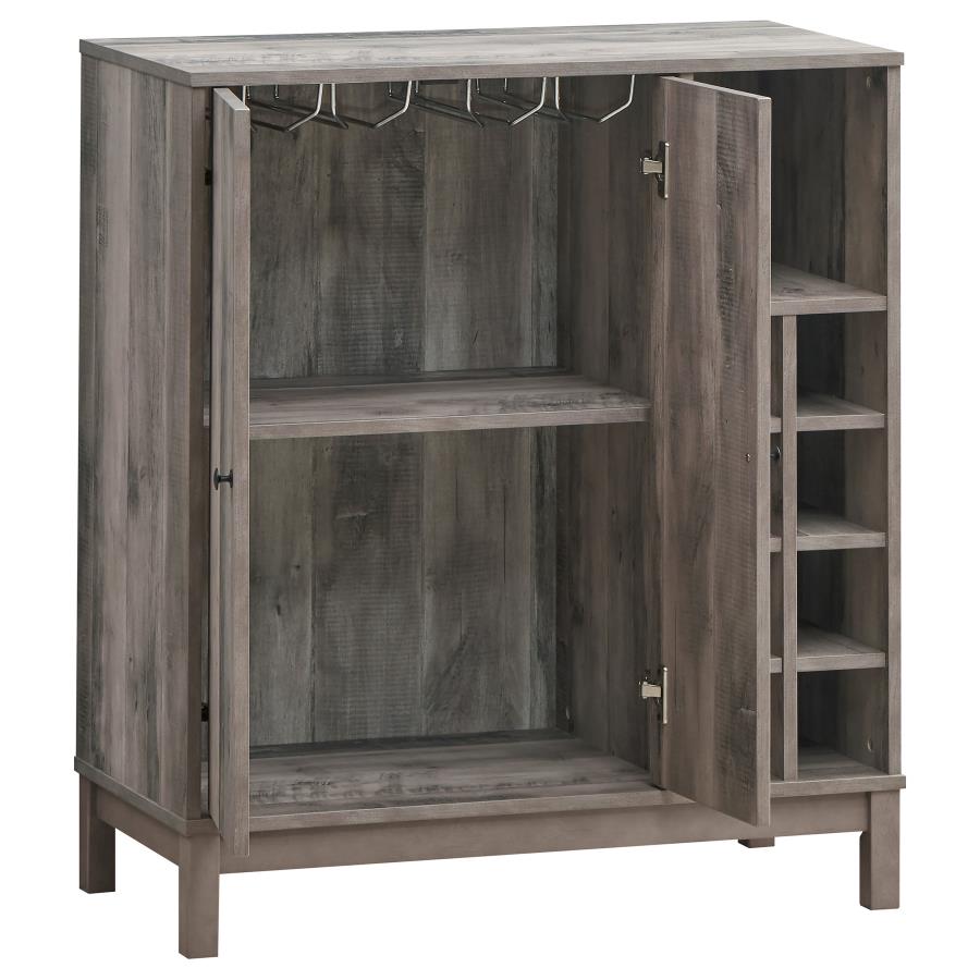 Cheyenne Grey Bar Cabinet - MyWaynesHome #