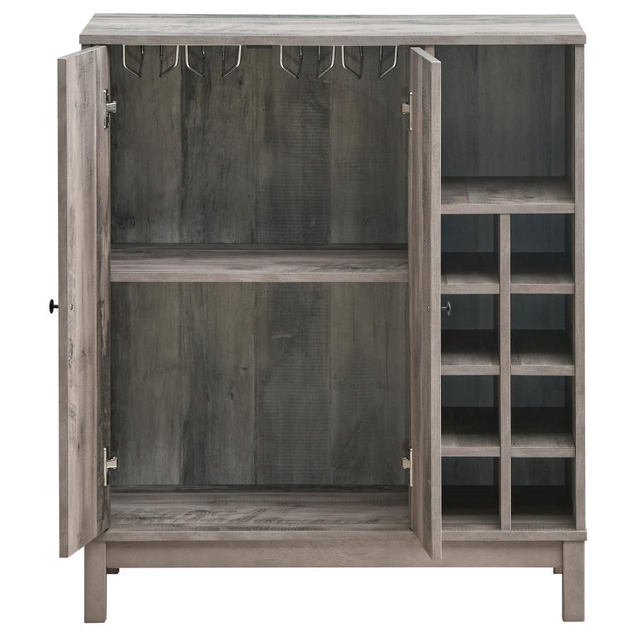 Cheyenne Grey Bar Cabinet - MyWaynesHome #