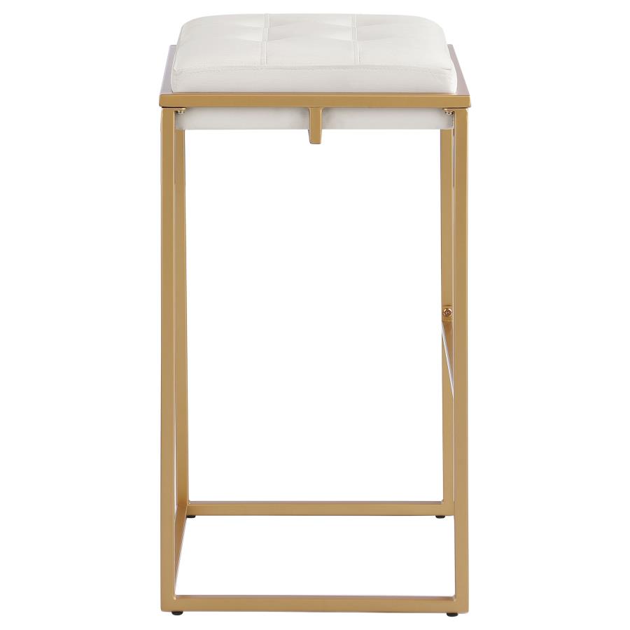 Nadia Beige Bar Stool - MyWaynesHome #