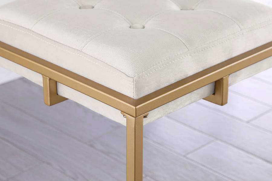 Nadia Beige Bar Stool - MyWaynesHome #