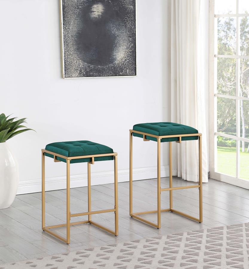 Nadia Green Bar Stool - MyWaynesHome #