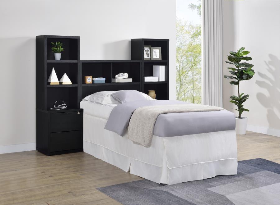 Westpark - 3 Piece Bedroom Set Bookcase Headboard