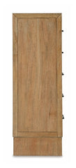 Sherbana - Five Drawer Chest - Light Brown