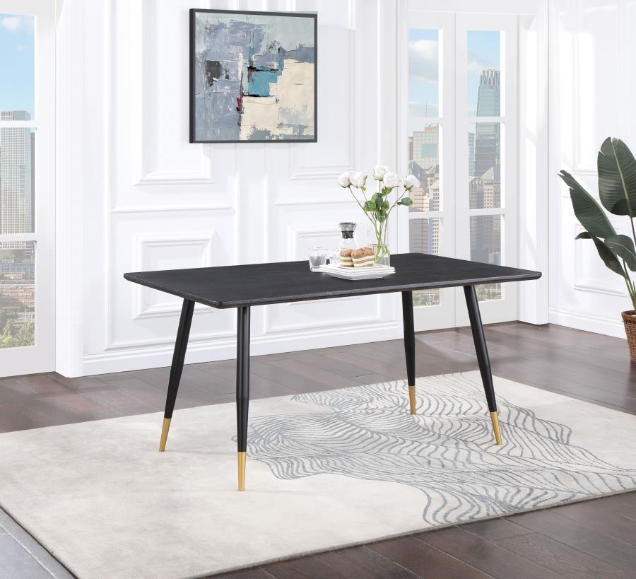 Zetta Black Dining Table - MyWaynesHome #