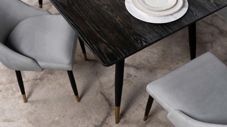 Zetta Black Dining Table - MyWaynesHome #