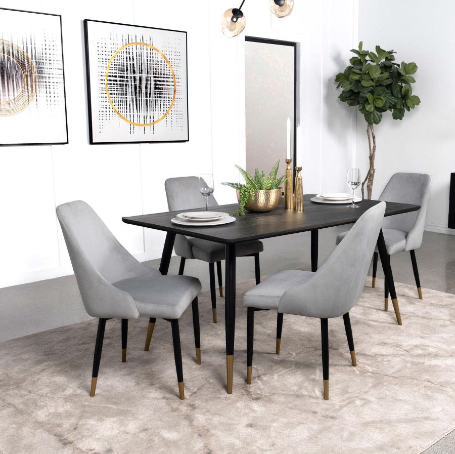 Zetta Black Dining Table - MyWaynesHome #