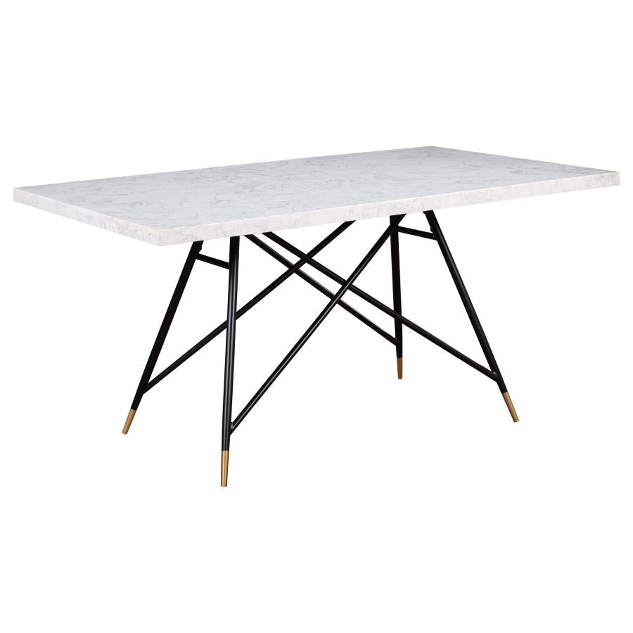 Gabrielle White Dining Table - MyWaynesHome #