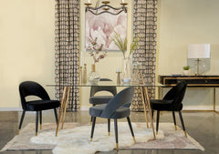 Gilman Gold Dining Table - MyWaynesHome #
