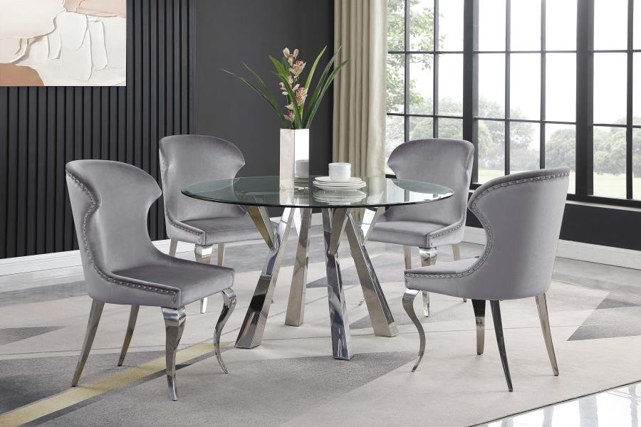 Cheyanne Grey Side Chair - MyWaynesHome #