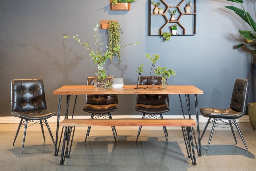 Sherman Brown Dining Table - MyWaynesHome #