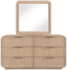 Windsor - Rubberwood Mirror - Natural
