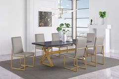 Conway Brown Dining Table - MyWaynesHome #