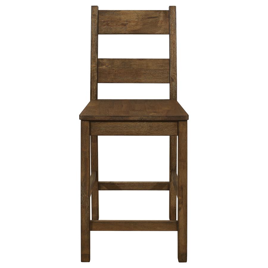 Coleman Brown 7 Pc Counter Height Dining Set - MyWaynesHome #