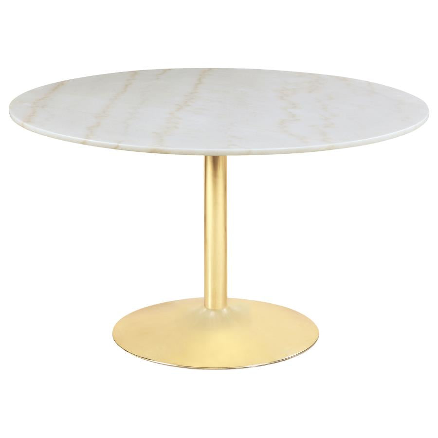 Kella Gold Dining Table - MyWaynesHome #