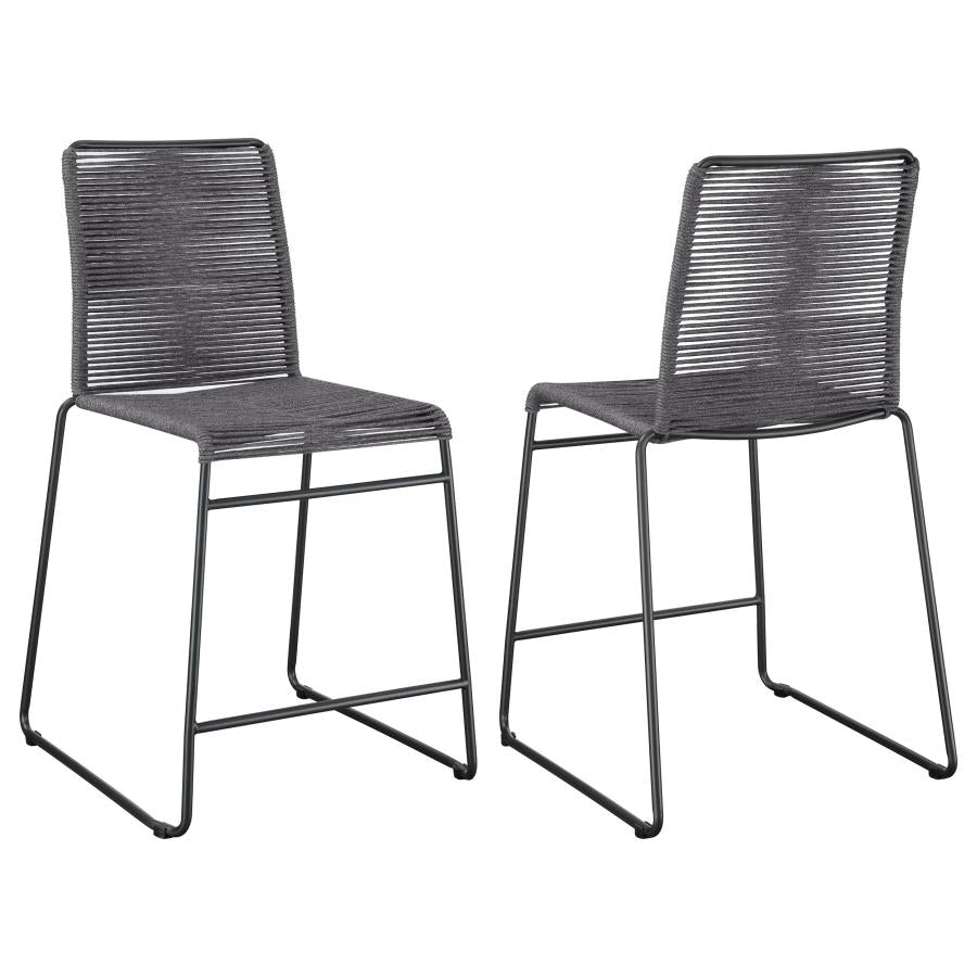 Jerome Grey Counter Stool - MyWaynesHome #