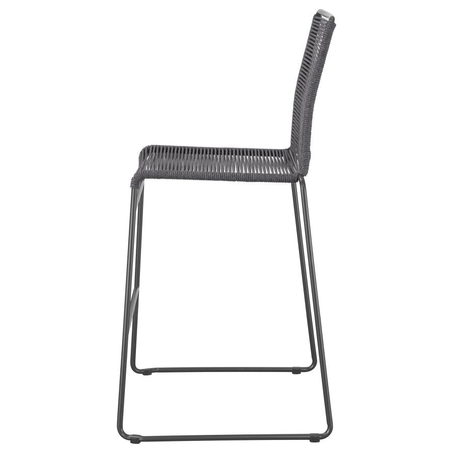 Jerome Grey Bar Stool - MyWaynesHome #