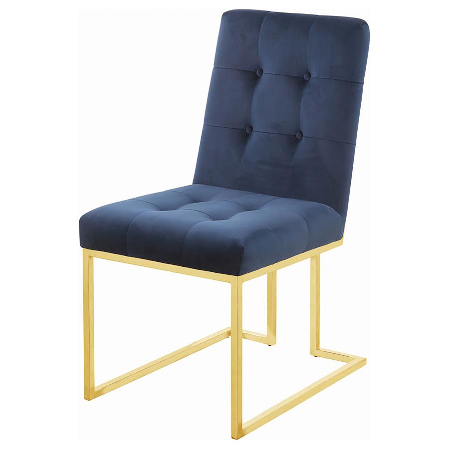 Cisco Blue Side Chair - MyWaynesHome #