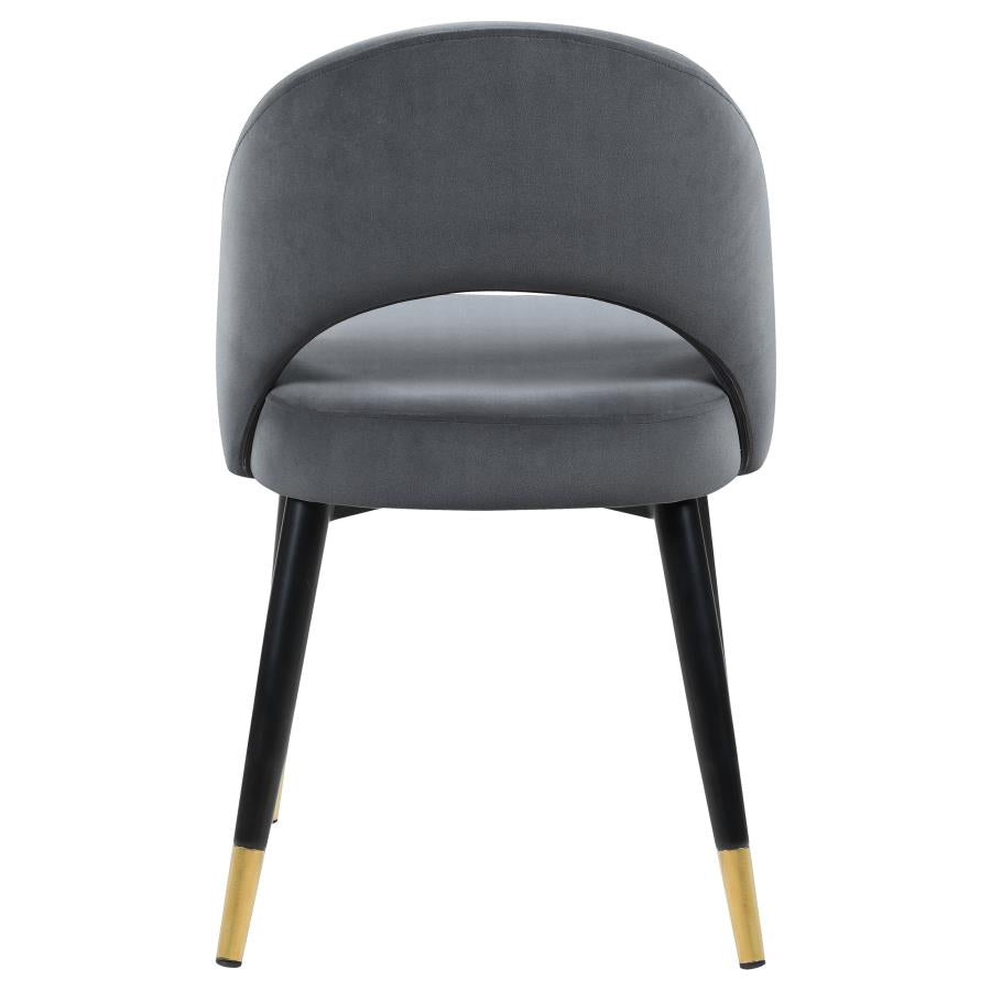 Lindsey Grey Side Chair - MyWaynesHome #