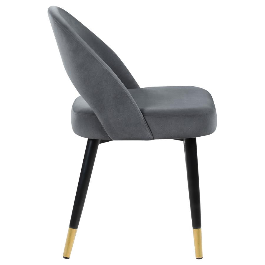 Lindsey Grey Side Chair - MyWaynesHome #