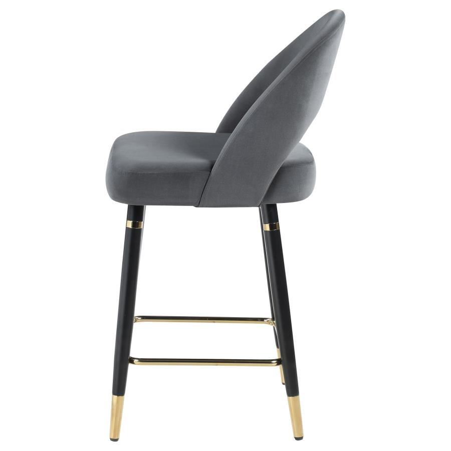 Lindsey Grey Counter Stool - MyWaynesHome #