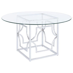 Starlight Silver Dining Table - MyWaynesHome #
