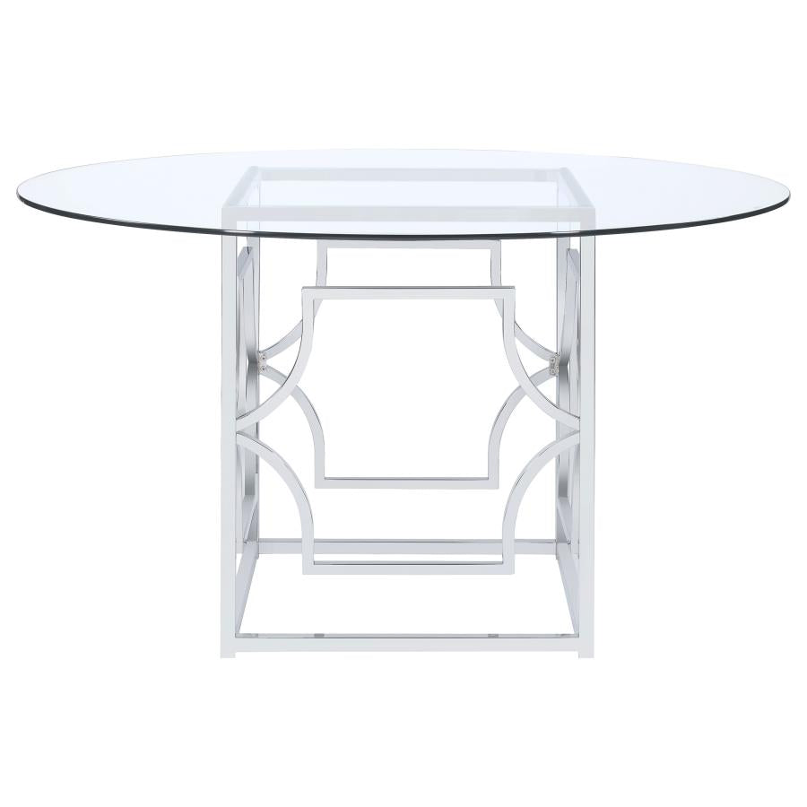Starlight Silver Dining Table - MyWaynesHome #