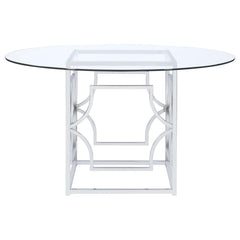 Starlight Silver Dining Table - MyWaynesHome #