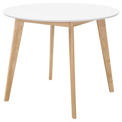 Breckenridge White Round Dining Table - MyWaynesHome #