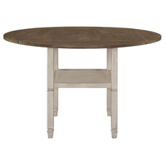 Sarasota Ivory 7 Pc Counter Height Dining Set - MyWaynesHome #