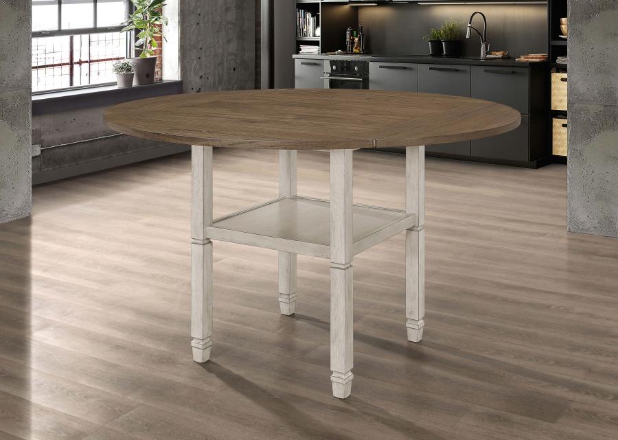Sarasota Brown Counter Height Dining Table - MyWaynesHome #