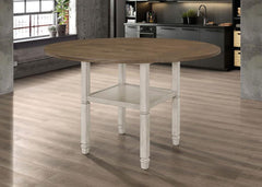 Sarasota Brown Counter Height Dining Table - MyWaynesHome #