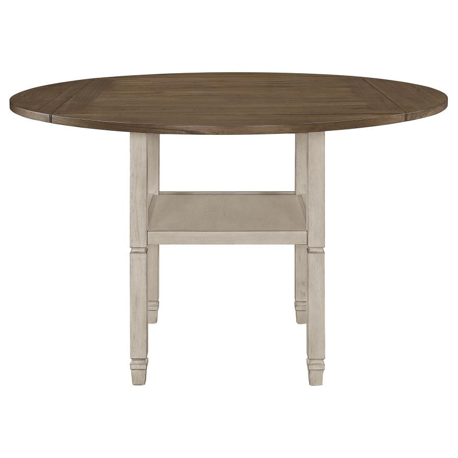 Sarasota Brown Counter Height Dining Table - MyWaynesHome #