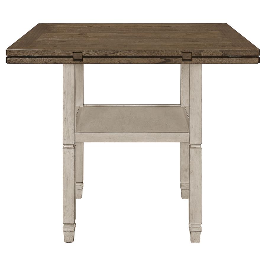 Sarasota Brown Counter Height Dining Table - MyWaynesHome #