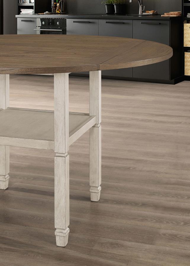Sarasota Brown Counter Height Dining Table - MyWaynesHome #