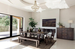 Calandra Brown 5 Pc Dining Set - MyWaynesHome #
