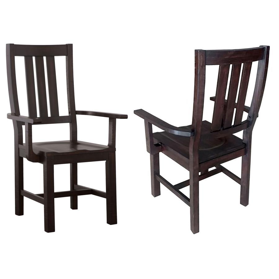 Calandra Brown Arm Chair - MyWaynesHome #