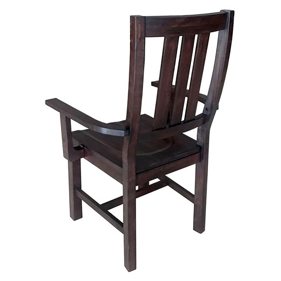 Calandra Brown Arm Chair - MyWaynesHome #