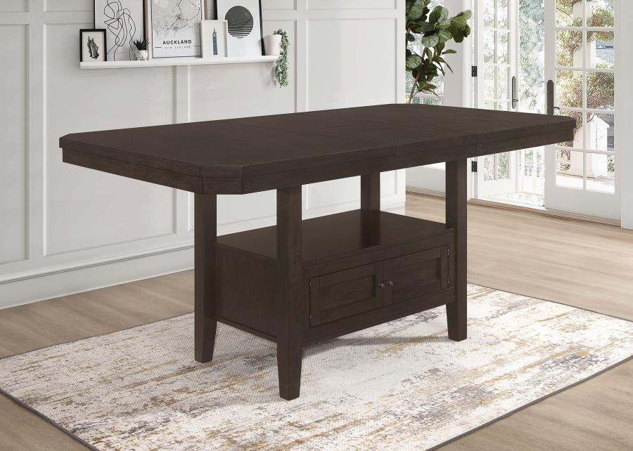 Prentiss Brown Counter Height Dining Table - MyWaynesHome #