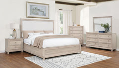 Pembroke - 5-Drawer Chest Of Drawers - Washed Oak