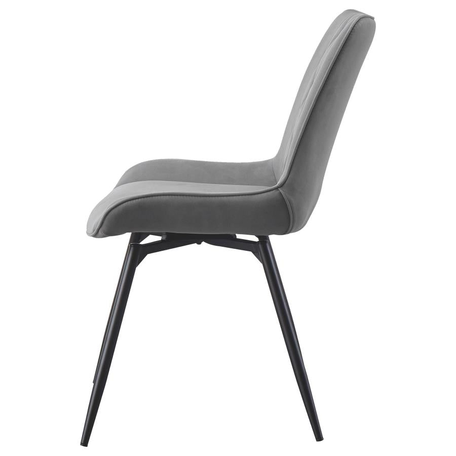 Diggs Grey Swivel Side Chair - MyWaynesHome #