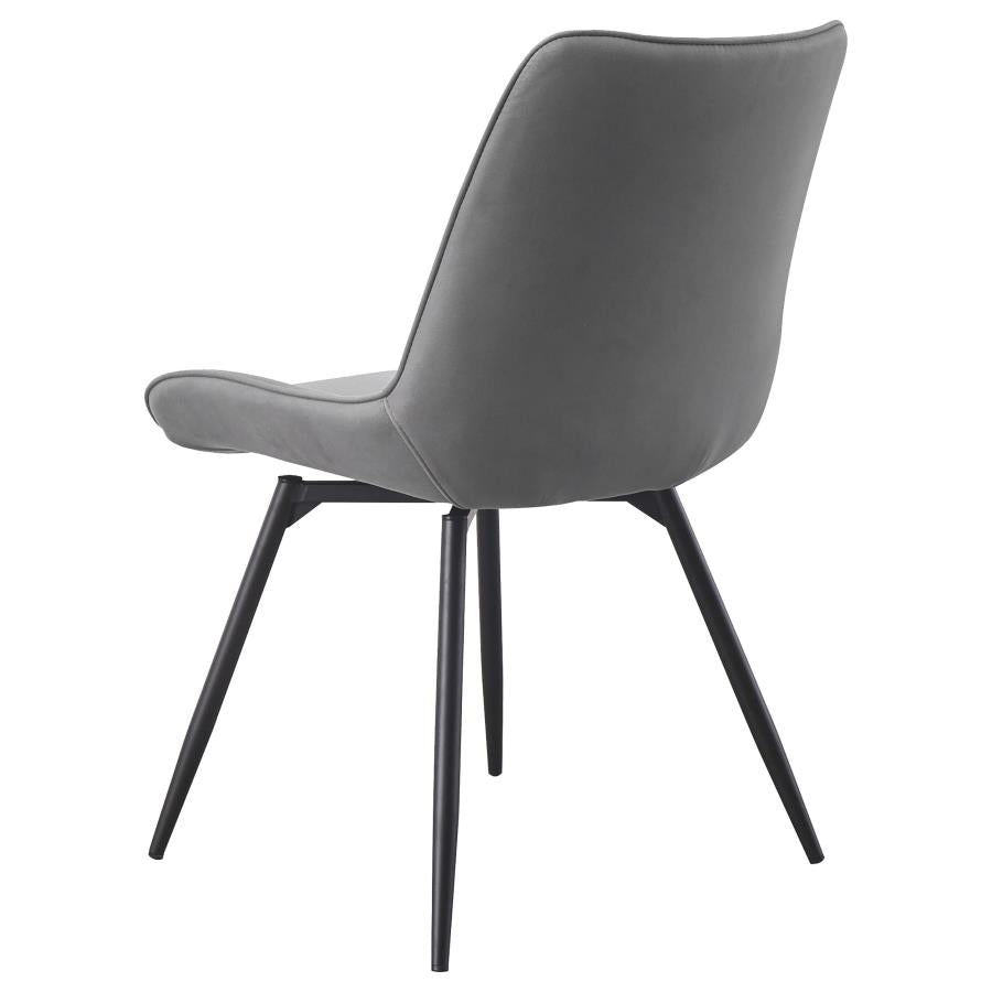 Diggs Grey Swivel Side Chair - MyWaynesHome #