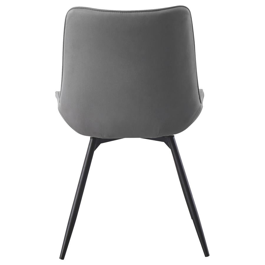 Diggs Grey Swivel Side Chair - MyWaynesHome #